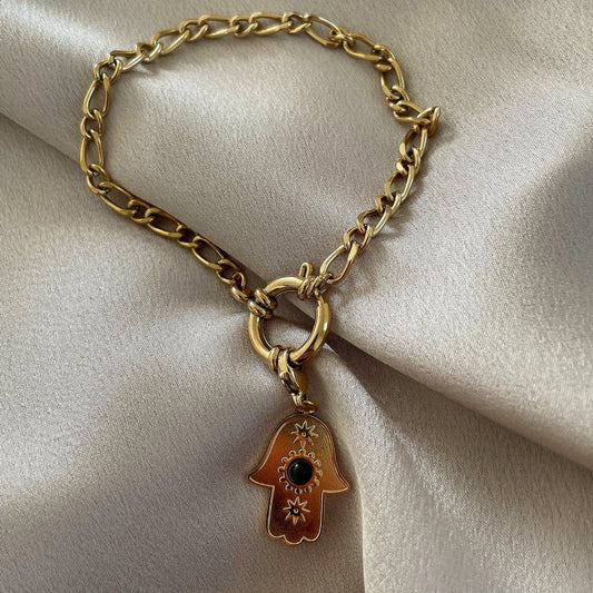 Bracelet pendentif amulette